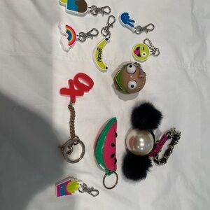 Colorful Bag Charms
